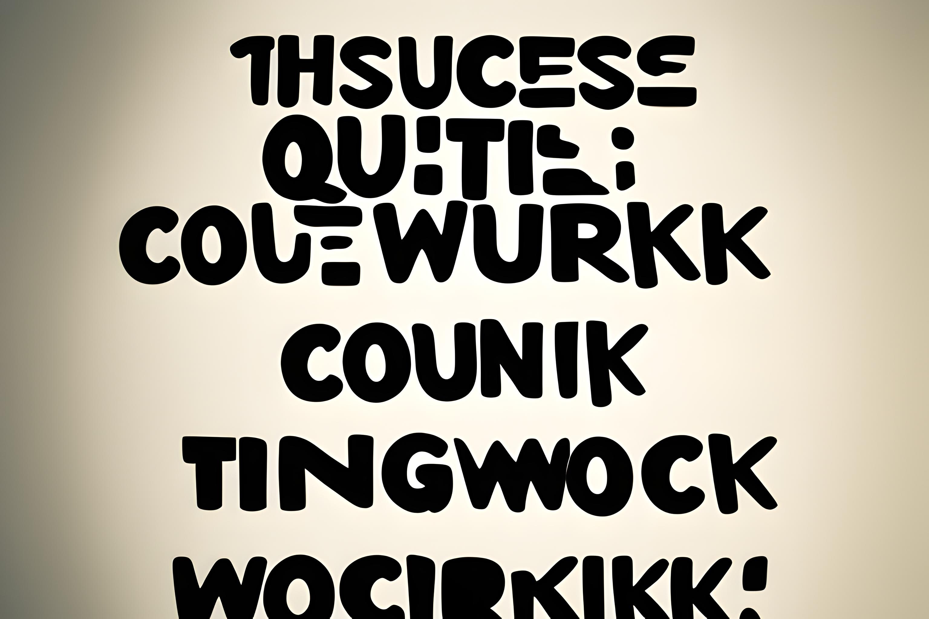 give me a wallpaper for my laptop stating this qoute:
"The success you are looking for is in the wo…